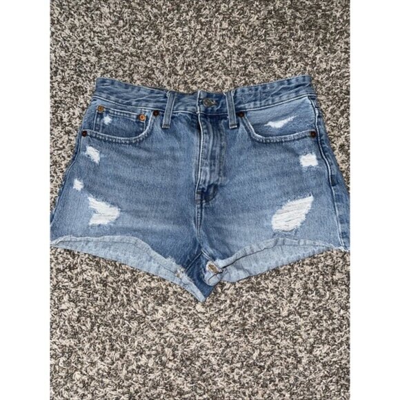 Madewell Pants - Madewell Relaxed Denim Shorts (1453)‎